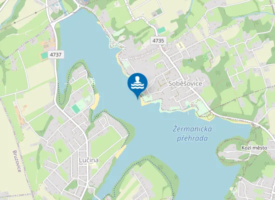 Map of VN ŽERMANICE - SOBĚŠOVICE