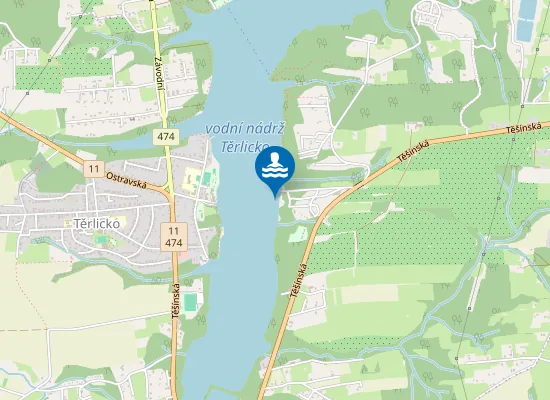 Map of VN TĚRLICKO - POD MOTELEM