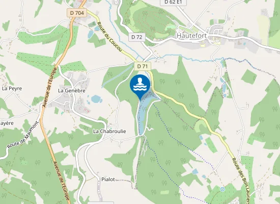 Map of ETANG DU COUCOU