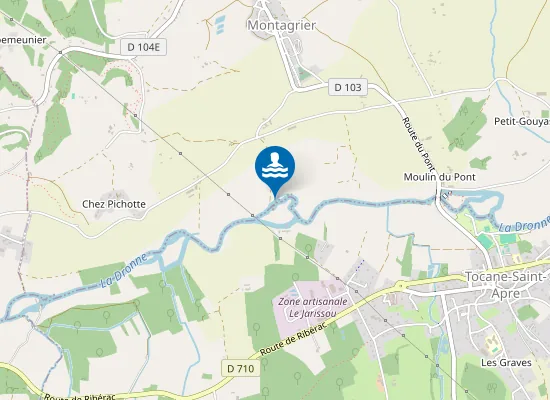 Map of MOULIN DE SALLES