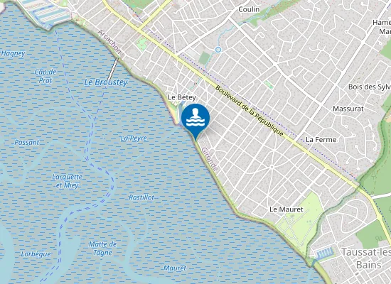 Map of LE BETEY