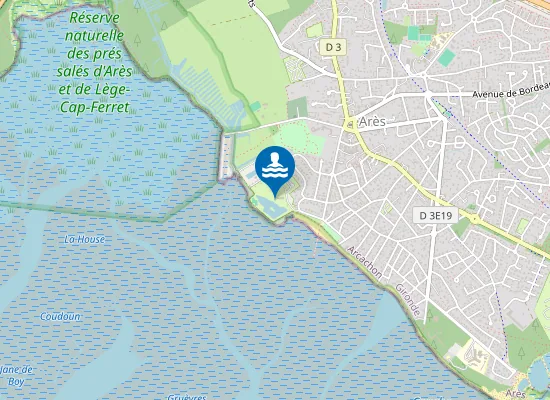 Map of CAMPING LA LAGUNE