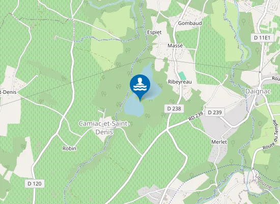 Map of TERRES BLANCHES