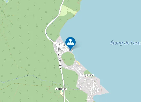 Map of LA GRANDE ESCOURE