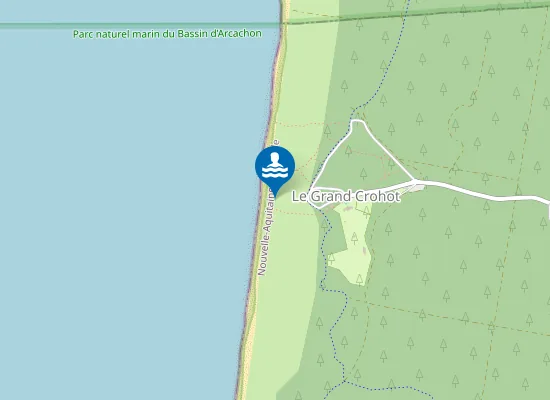 Map of LE GRAND CROHOT