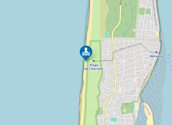 Map of CAP-FERRET OCEAN