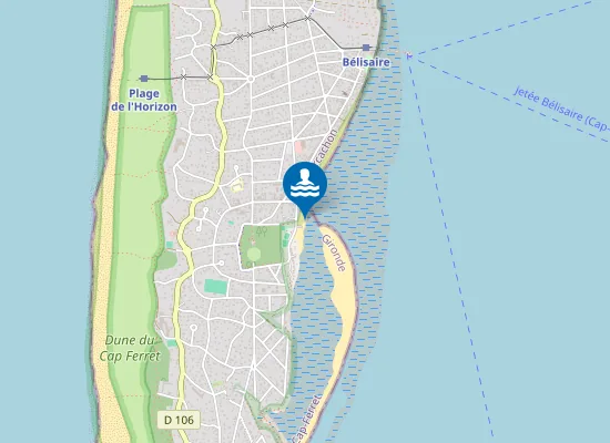 Map of CAP-FERRET PHARE