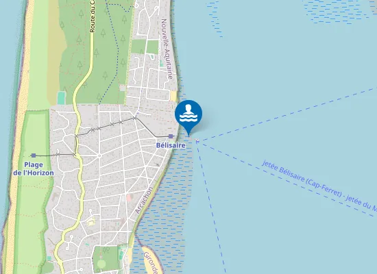 Map of BELISAIRE