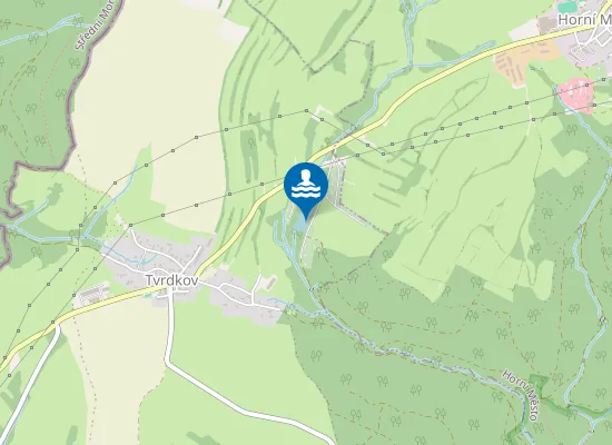 Map of Rybník Tvrdkov