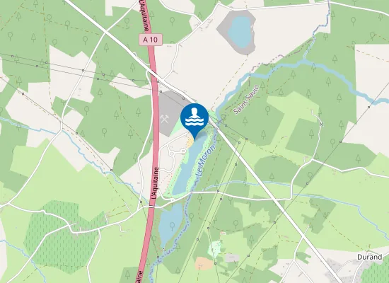 Map of LAC DU MOULIN BLANC