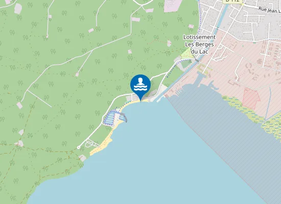 Map of LAC DE CAZAUX