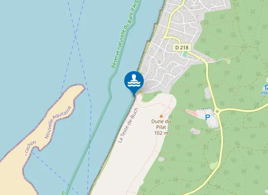 Map of PYLA LA CORNICHE