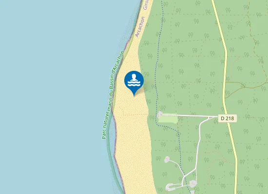 Map of LA SALIE NORD