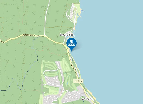 Map of PLAGE MAGUIDE