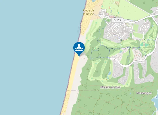 Map of CHENES-LIEGES