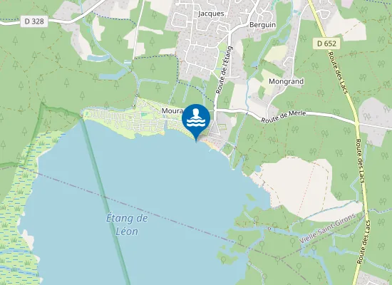 Map of LAC DE VIELLE