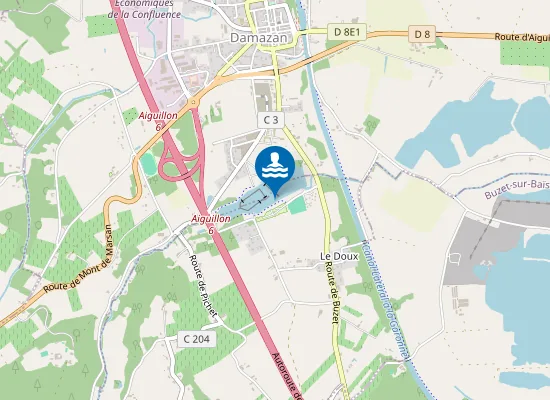 Map of LAC DU MOULINEAU