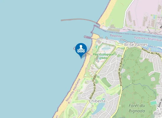 Map of LES CAVALIERS