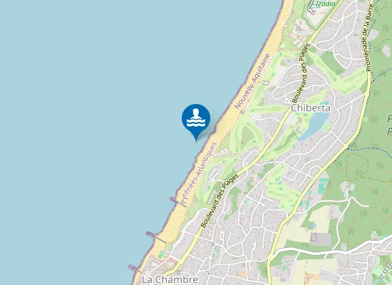 Map of LA MADRAGUE (CHIBERTA)