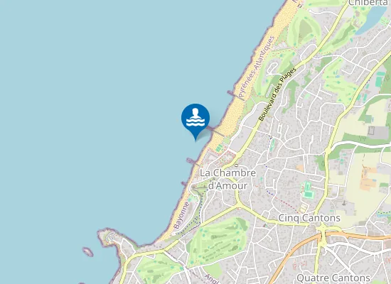 Map of LES SABLES D'OR