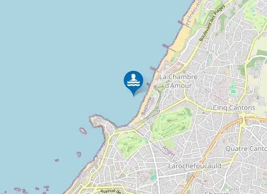 Map of PETITE CHAMBRE D'AMOUR