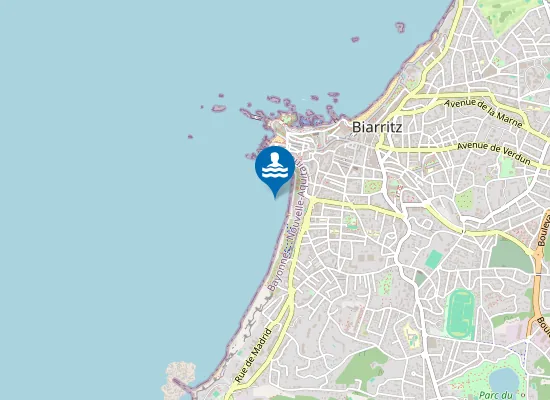 Map of COTE DES BASQUES