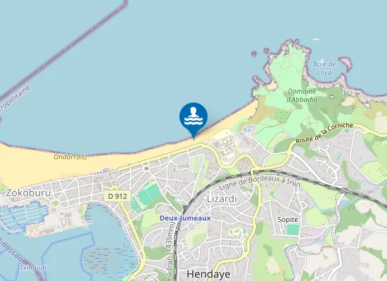 Map of LES DEUX JUMEAUX