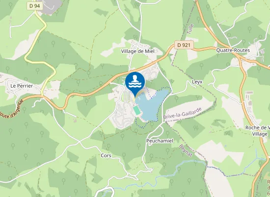 Map of ETANG DE MIEL