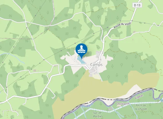 Map of ETANG DU MOULIN