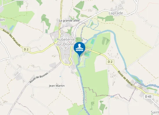 Map of BAIGNADE MUNICIPALE