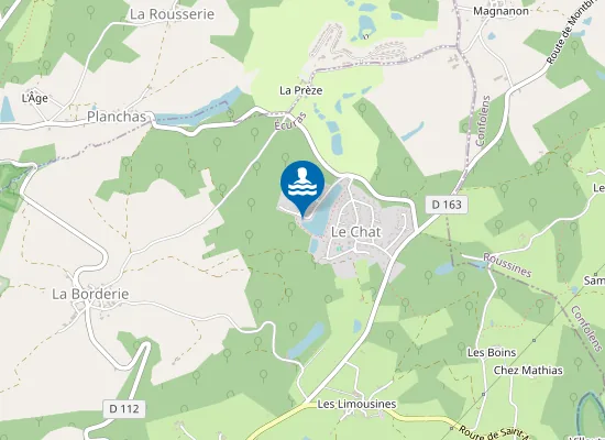 Map of VILLAGE LE CHAT