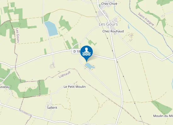 Map of BAIGNADE DE POINT FOLLE