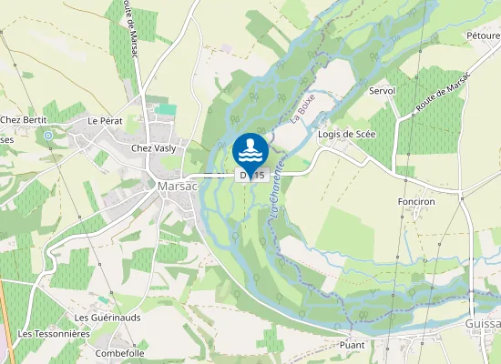 Map of LA GRANDE ILE