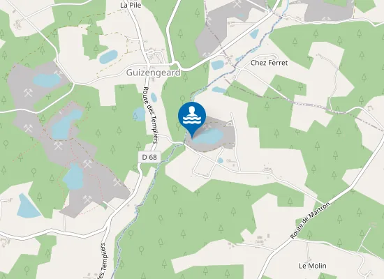 Map of LAC SENSATION FRISSON