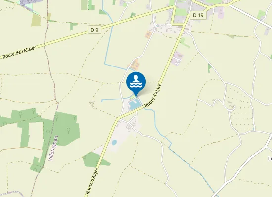 Map of LES TROIS FONTAINES