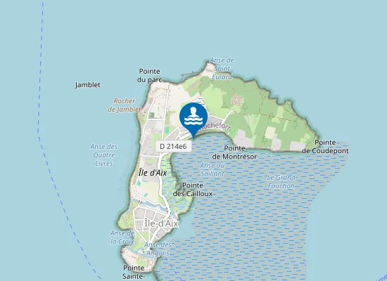 Map of PLAGE DE L'ANSE DU SAILLANT