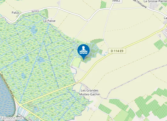 Map of FLEURS DES CHAMPS