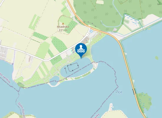 Map of VN NOVÉ MLÝNY - HORNÍ NÁDRŽ - LAGUNA 1