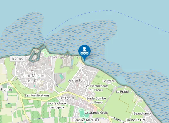 Map of PLAGE DE LA CIBLE