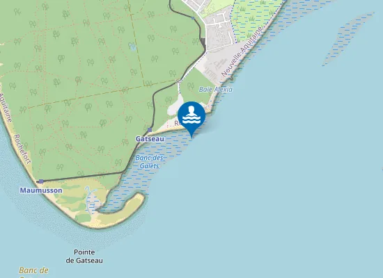 Map of PLAGE DE GATSEAU