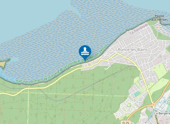 Map of PLAGE DE LA CEPE