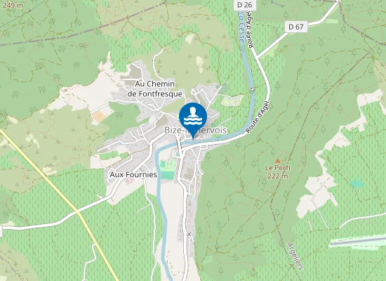 Map of LE GUE SUR LA CESSE