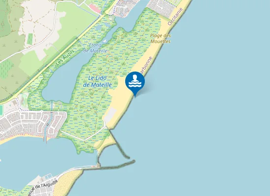 Map of PLAGE MATEILLE