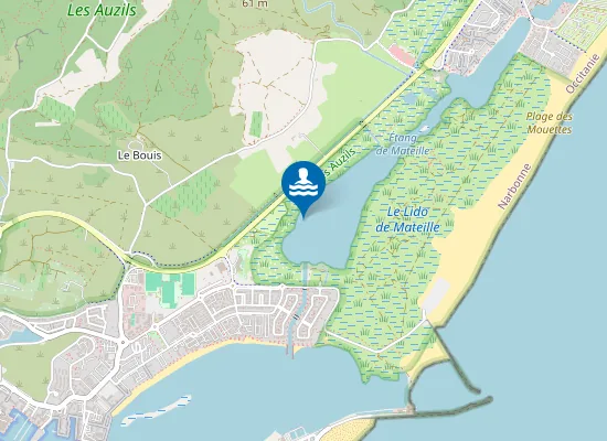 Map of ETANG DE MATEILLE