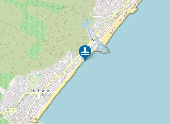 Map of TROISIEME POSTE DE SECOURS