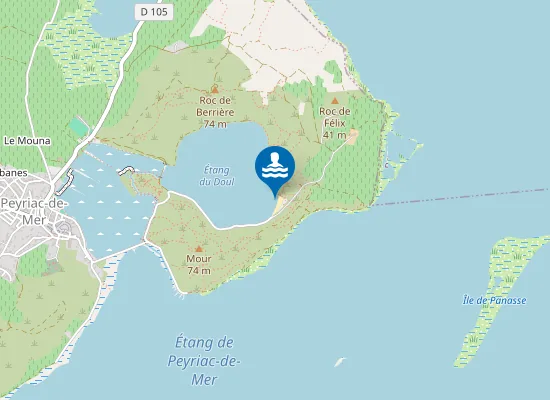 Map of ETANG DU DOUL