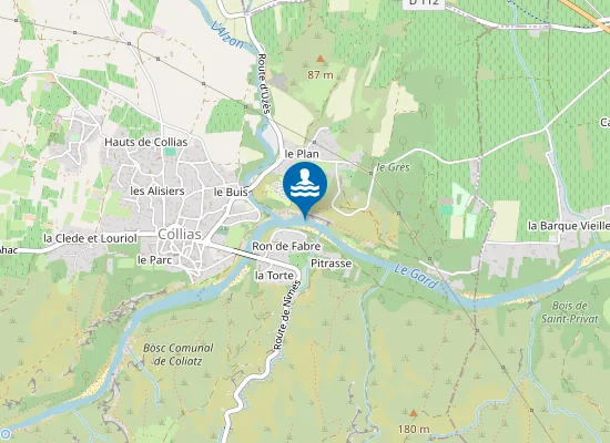 Map of LE RON DE FABRE