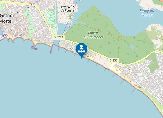 Map of LE BOUCANET