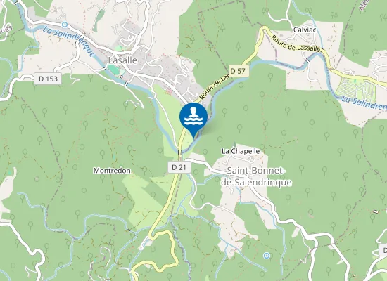 Map of LA SALENDRINQUE