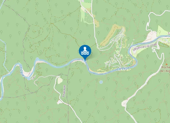 Map of LA PLAGE DU ROY